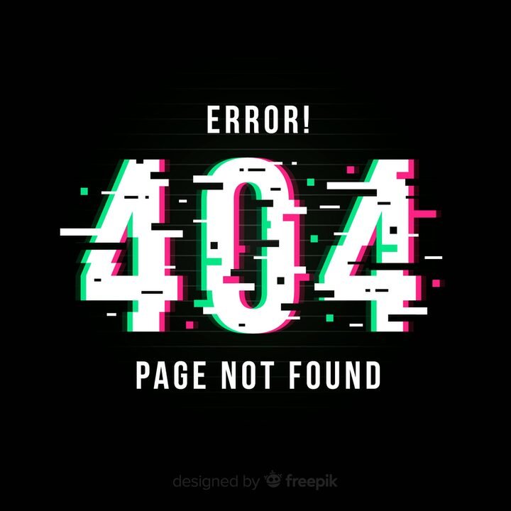 404 Error